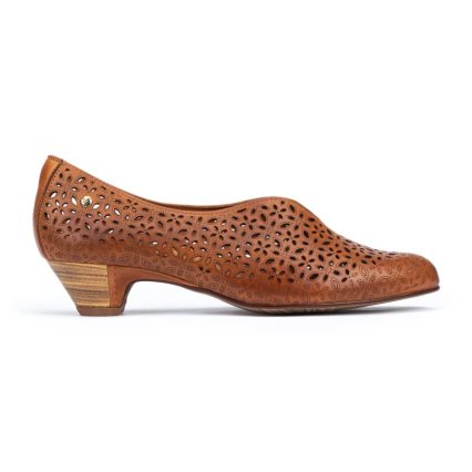 Women's Pikolinos ELBA Court Shoes Brown | NZ W8QA251